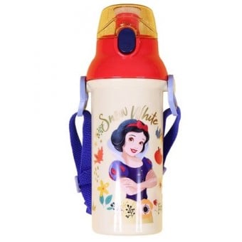 Snow White - BPA Free Water Bottle with Strap 480ml