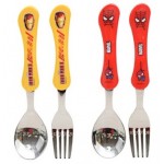 Marvel Spiderman - Spoon & Fork Set - Lilfant - BabyOnline HK