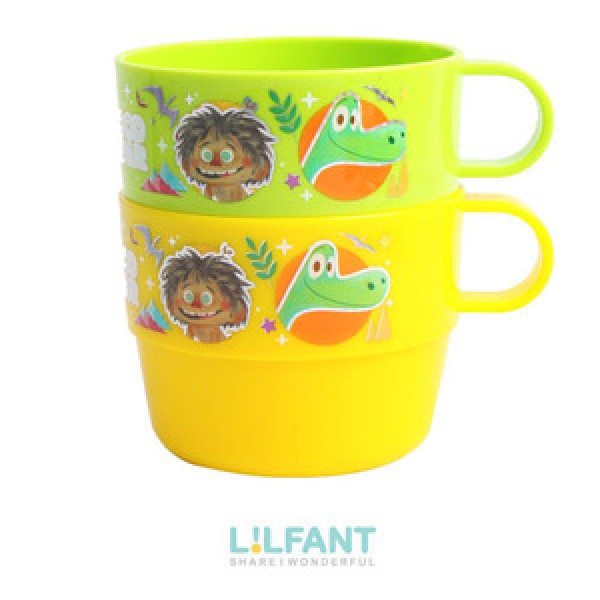 The Good Dinosaur - Cup with Handle (Pack of 2) - Lilfant - BabyOnline HK