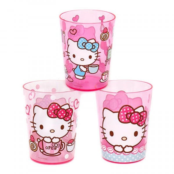 Hello Kitty - 水杯 (三個裝) 180ml - Lilfant - BabyOnline HK