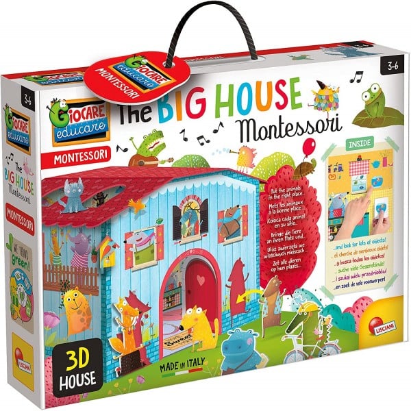Giocare Educare - Montessori - The Big House - Lisciani - BabyOnline HK