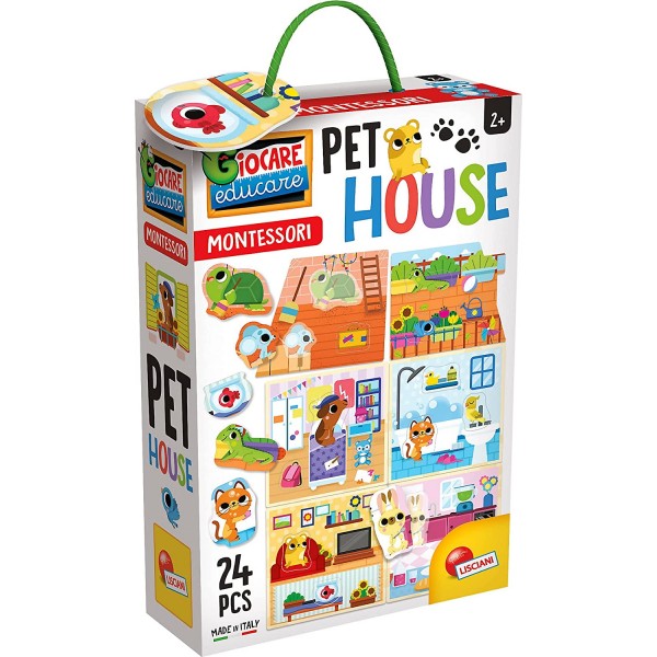 Giocare Educare - Montessori - Pet House - Lisciani - BabyOnline HK