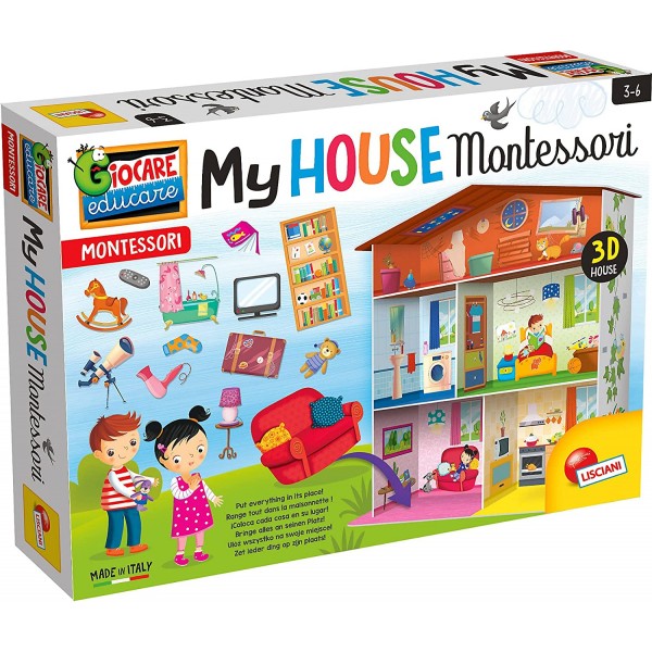 Giocare Educare - Montessori - My House - Lisciani - BabyOnline HK