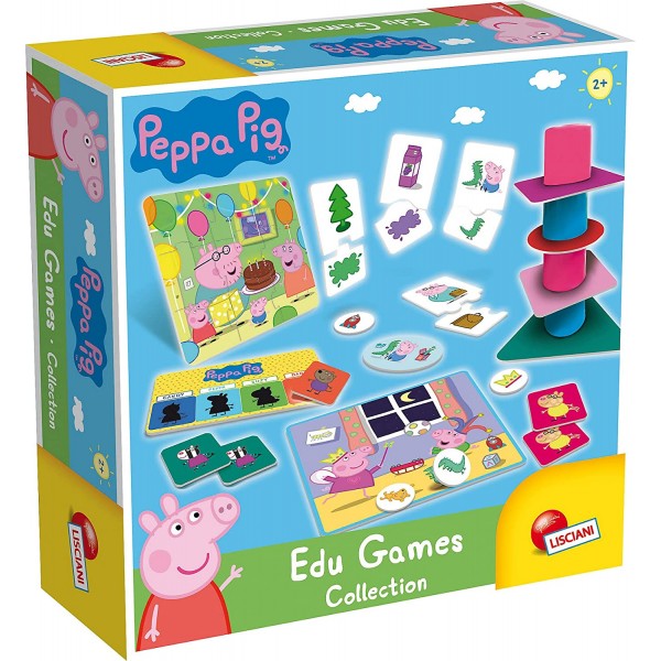 Peppa Pig - Edu Games Collection - Lisciani - BabyOnline HK