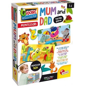 Giocare Educare - Montessori - Mum and Dad Tactile Game