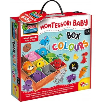 Giocare Educare - Montessori Baby - Box Colours