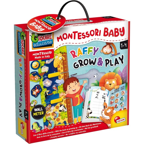 Giocare Educare - Montessori Baby - Raffy Grow & Play - Lisciani - BabyOnline HK