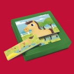 Carotina Baby - 8 Progressive Puzzles - The Farm - Lisciani - BabyOnline HK