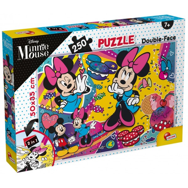 Disney Minnie - Double Face Puzzle (250 pcs) - Lisciani - BabyOnline HK