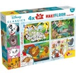 Disney Classic - Maxi Floor Puzzle - Double Face 4 x 48 - Lisciani - BabyOnline HK