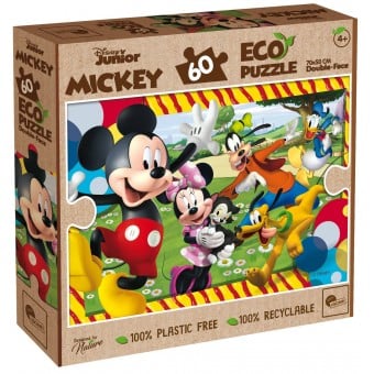 Disney Junior Mickey - Eco-Puzzle - Double Face (60 pcs)