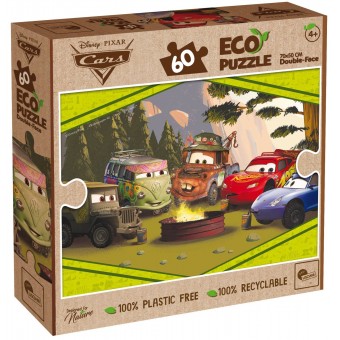 Disney Cars - Eco-Puzzle - Double Face (60 pcs)