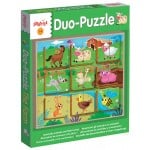 Ludattica - Duo-Puzzle - The Farm - Lisciani - BabyOnline HK