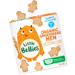 Organic Gingerbread Men 130g - Little Bellies - BabyOnline HK