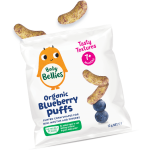 Organic Baby Puffs - Blueberry 12g - Little Bellies - BabyOnline HK
