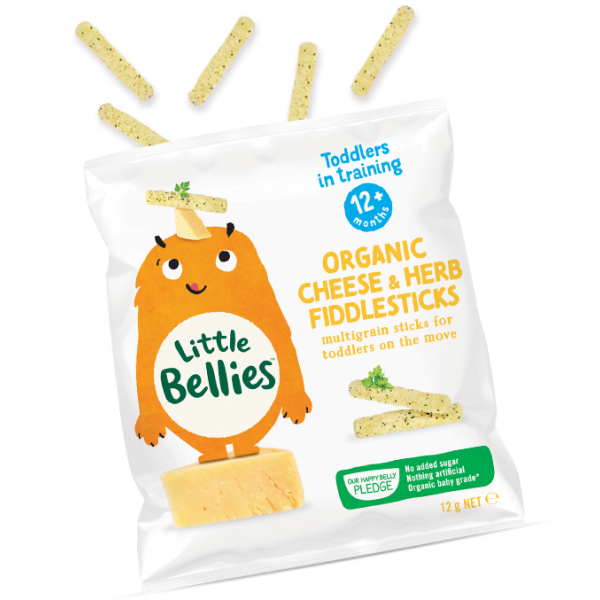 Organic Fiddlesticks - Cheese & Herb 12g - Little Bellies - BabyOnline HK
