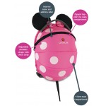 Disney Pink Minnie Mouse Toddler Backpack with Rein - LittleLife - BabyOnline HK