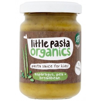 Organic Pasta Sauce for Kids - Asparagus Pea + Broadbean 130g