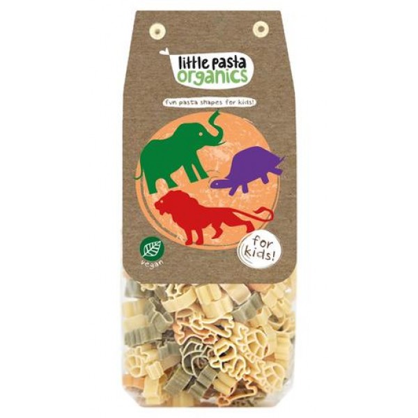 有機蔬菜動物意粉 250g - Little Pasta Organics - BabyOnline HK