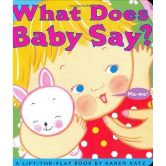 Lift-the-Flap Book - What Does Baby Say?