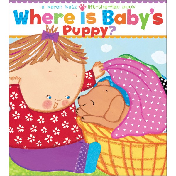 Lift-the-Flap Book - Where Is Baby's Puppy? - Little Simon - BabyOnline HK