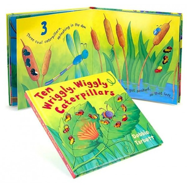 Ten Wriggly Wiggly Caterpillars - Little Tiger Press - BabyOnline HK