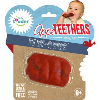 AppeTEETHERS Teething Toys - Baby-Q Ribs