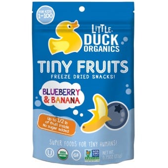 Organic Tiny Fruits - Blueberry & Banana 21g