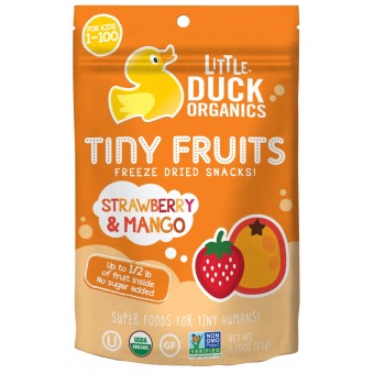 Organic Tiny Fruits - Strawberry & Mango 21g