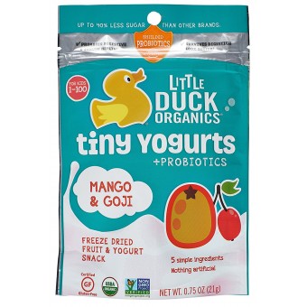 Organic Tiny Yogurts + Probiotics - Mango & Goji 21g