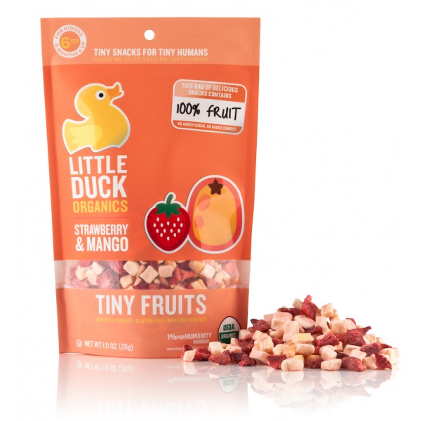 有機芒果、士多啤梨粒 - Little Duck Organics - BabyOnline HK