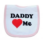 Bib (Daddy love Me) - White - LittleOne - BabyOnline HK