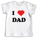 幼童 T-恤 衫仔 (I love Dad) - 1-2歲 - LittleOne - BabyOnline HK