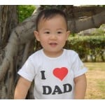 幼童 T-恤 衫仔 (I love Dad) - 1-2歲 - LittleOne - BabyOnline HK