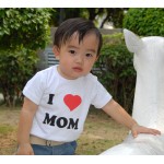 幼童 T-恤 衫仔 (I love Mom) - LittleOne - BabyOnline HK