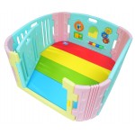 Happy Baby Room Play-Yard 116 x 116 (Candy) + Rainbow Playmat - Edu Play - BabyOnline HK