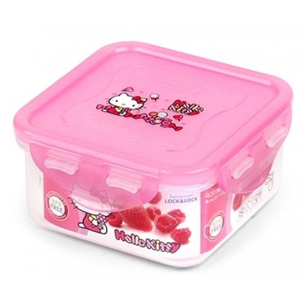 Hello Kitty - 食物保存盒 420ml - Lock & Lock - BabyOnline HK