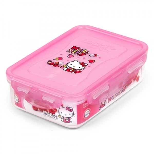 Hello Kitty - 食物保存盒 550ml - Lock & Lock - BabyOnline HK