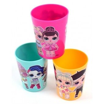 LOL Surprise Cup (Set of 3) 180ml