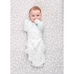 Swaddle UP - Original Bamboo (1.0 tog) - Grey Moon and Star (M) - Love To Dream - BabyOnline HK