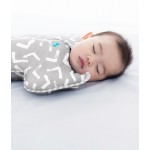 Swaddle UP - Bamboo Lite 0.2 tog - Grey (Newborn) - Love To Dream - BabyOnline HK