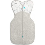 Swaddle UP - Warm 2.5 tog - White/Grey (S) - Love To Dream - BabyOnline HK