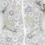 Swaddle UP 50/50 Bamboo (0.2 tog) - Grey (大碼) - Love To Dream - BabyOnline HK