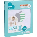 Nuzzlin Sleeping Bag (0.2 tog) - White Apple (4-12 months) - Love To Dream - BabyOnline HK