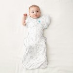 Swaddle UP Transition Bag Bamboo (1.0 tog) - Grey Moon and Star (中碼) - Love To Dream - BabyOnline HK