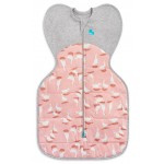 Swaddle UP - Warm 2.5 tog - Silly Goose Dusty Pink (M) - Love To Dream - BabyOnline HK