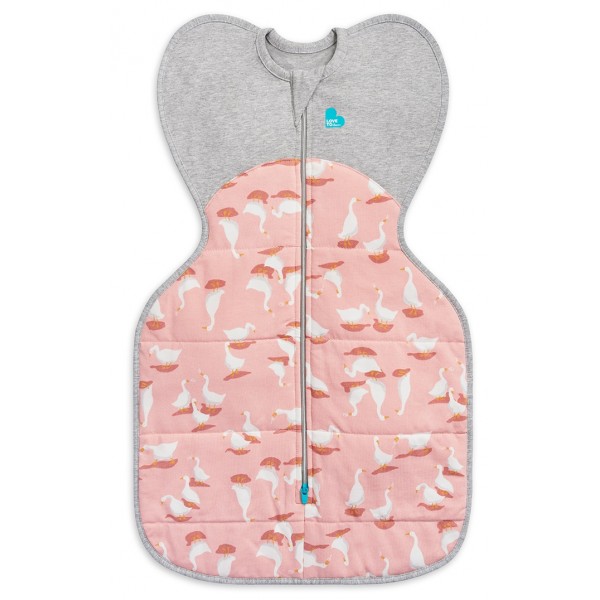 Swaddle UP - Warm 2.5 tog - Silly Goose Dusty Pink (S) - Love To Dream - BabyOnline HK