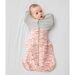 Swaddle UP - Warm 2.5 tog - Silly Goose Dusty Pink (M) - Love To Dream - BabyOnline HK