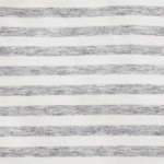 Footless Romper - Grey Stripe (3-6M) - Love To Dream
