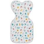 LoveToDream - Swaddle Up - EcoVero (1.0tog) - Alphabet Soup (Small) - Love To Dream - BabyOnline HK